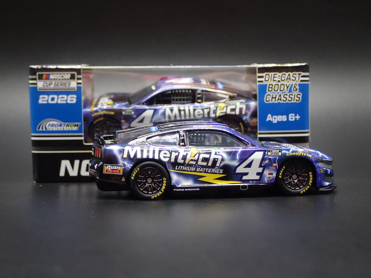 2026 26 FORD MUSTANG #4 NOAH GRAGSON MILLERTECH NASCAR 1:64 SCALE DIECAST CAR