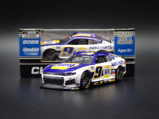 2026 26 CHEVROLET 9 CHASE ELLIOTT NAPA WIN NASCAR 1:64 SCALE DIECAST CAR