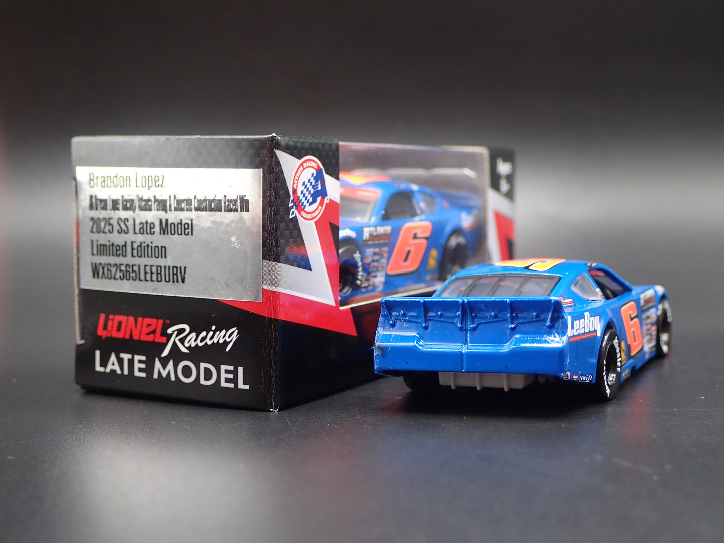 2025 CHEVROLET SS #6 BRANDON LOPEZ LATE MODEL 1:64 SCALE DIECAST CAR