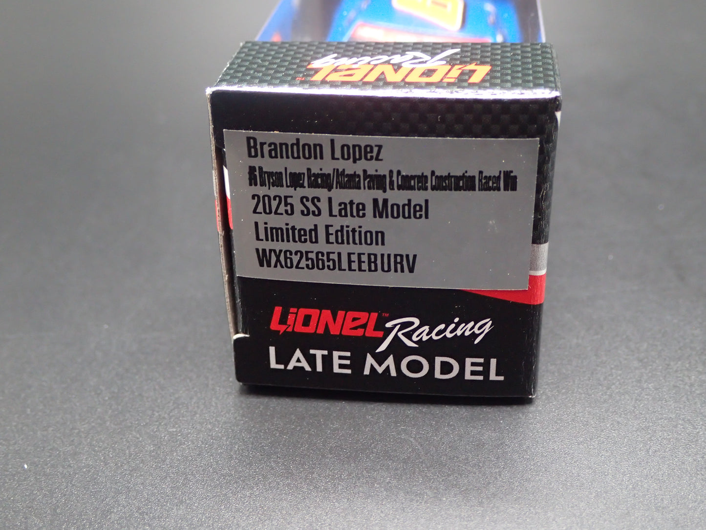 2025 CHEVROLET SS #6 BRANDON LOPEZ LATE MODEL 1:64 SCALE DIECAST CAR