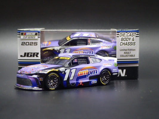 2025 25 TOYOTA CAMRY 11 DENNY HAMLIN AM PM WIN NASCAR 1:64 SCALE DIECAST CAR