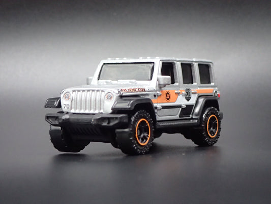 2018-2026 JEEP WRANGLER JL UNLIMITED 4 DOOR SILVER 1:64 DIECAST MODEL CAR