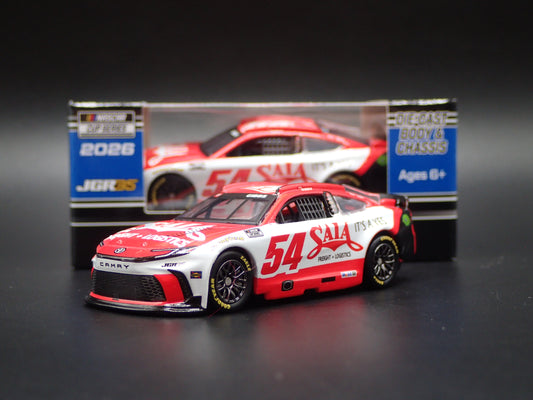 2026 TOYOTA CAMRY #54 TY GIBBS NASCAR SAIA FREIGHT 1:64 SCALE DIORAMA MODEL CAR