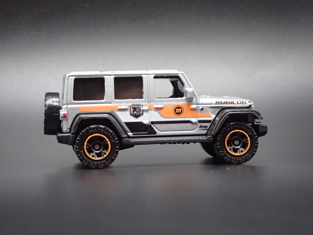 2018-2026 JEEP WRANGLER JL UNLIMITED 4 DOOR SILVER 1:64 DIECAST MODEL CAR