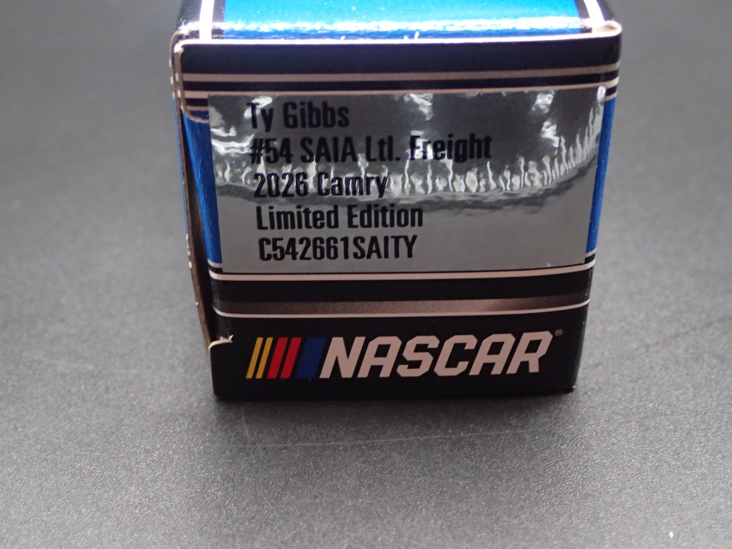 2026 TOYOTA CAMRY #54 TY GIBBS NASCAR SAIA FREIGHT 1:64 SCALE DIORAMA MODEL CAR