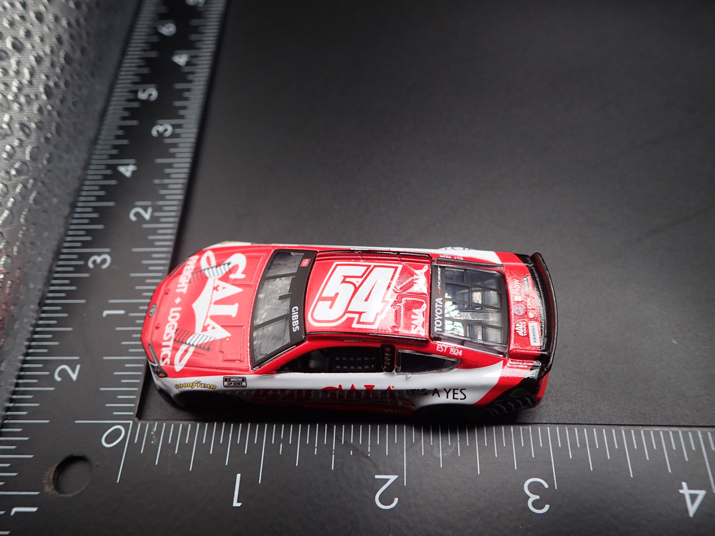 2026 TOYOTA CAMRY #54 TY GIBBS NASCAR SAIA FREIGHT 1:64 SCALE DIORAMA MODEL CAR