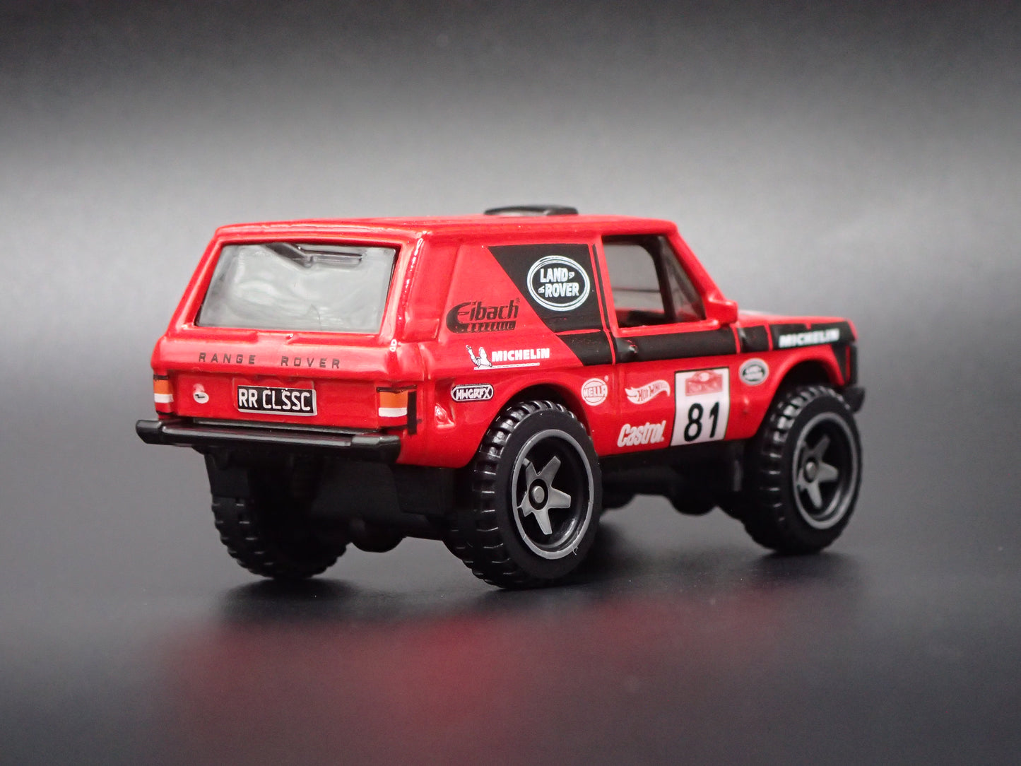 1970-1994 RANGE ROVER BAJA OFF ROAD RALLY  1/64 SCALE DIORAMA DIECAST MODEL CAR