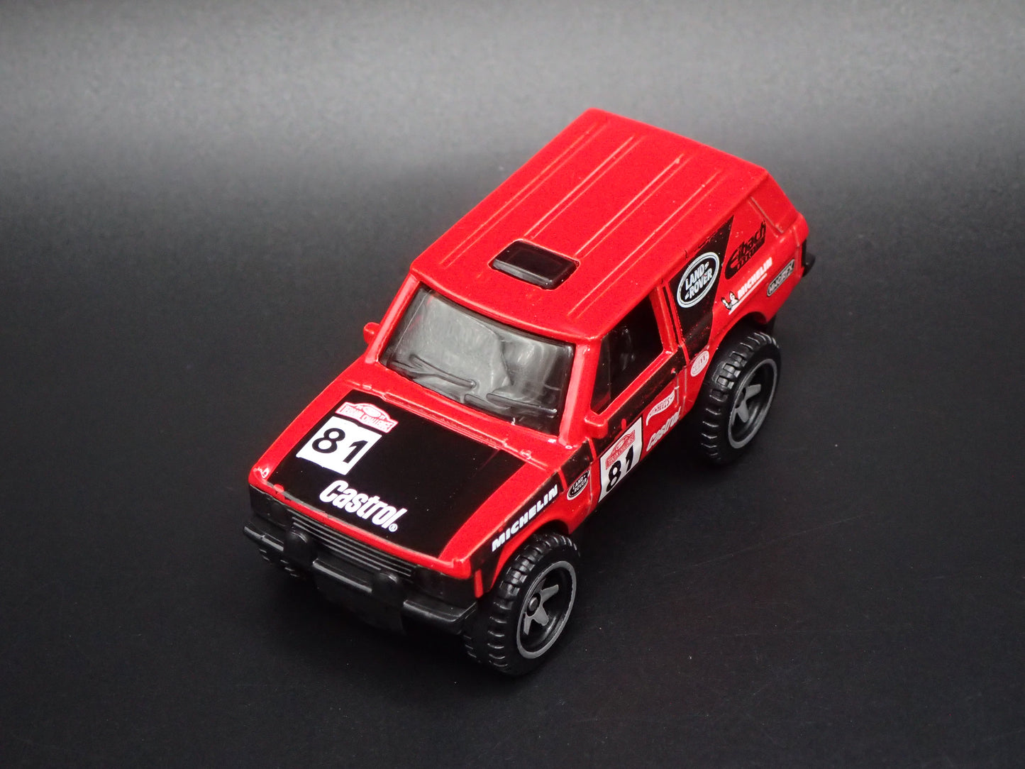1970-1994 RANGE ROVER BAJA OFF ROAD RALLY  1/64 SCALE DIORAMA DIECAST MODEL CAR