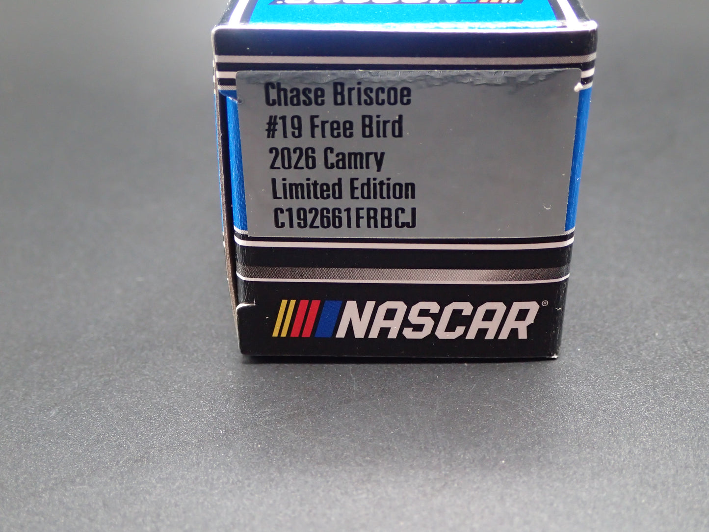 2026 TOYOTA CAMRY 19 CHASE BRISCOE FREE BIRD NASCAR 1:64 SCALE DIECAST MODEL CAR