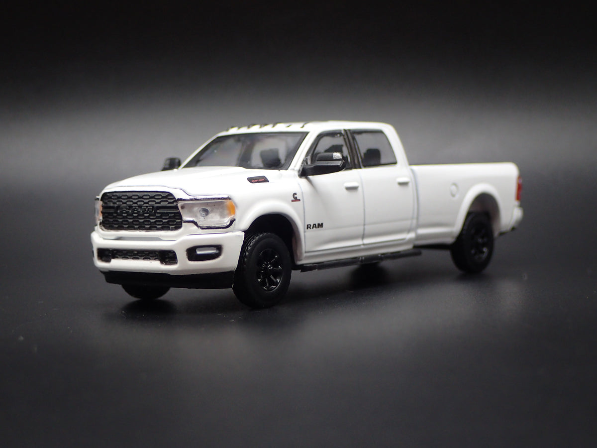 2019-2026 RAM 2500 BIGHORN PICKUP TRUCK WHITE 1/64 SCALE DIECAST MODEL CAR