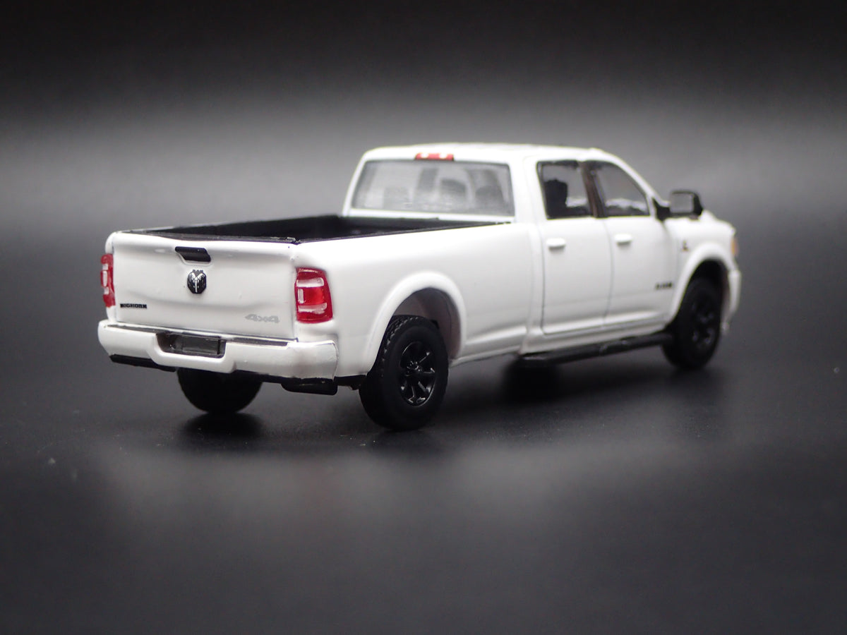 2019-2026 RAM 2500 BIGHORN PICKUP TRUCK WHITE 1/64 SCALE DIECAST MODEL CAR