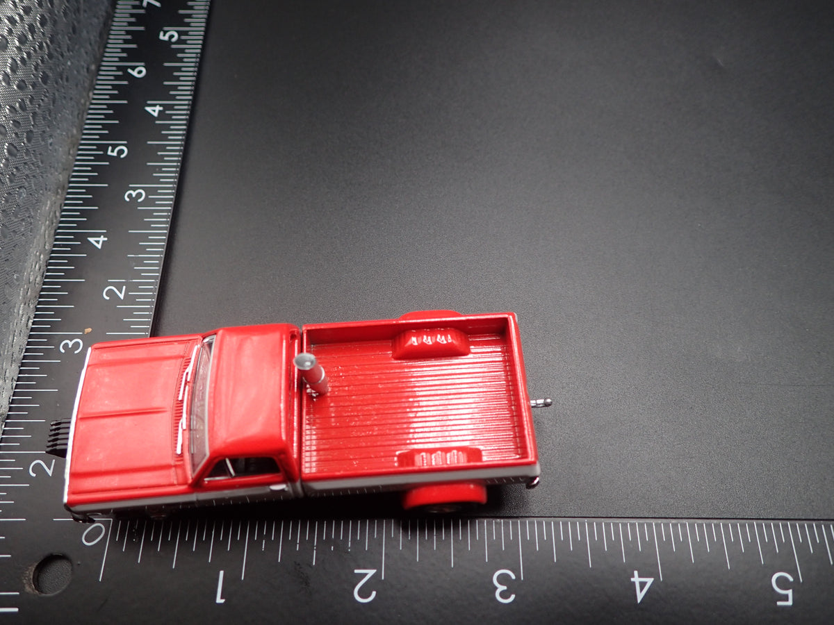 1981-1993 DODGE RAM D350 DUALLY PICKUP TRUCK w HITCH 1/64 SCALE DIECAST MODEL CAR
