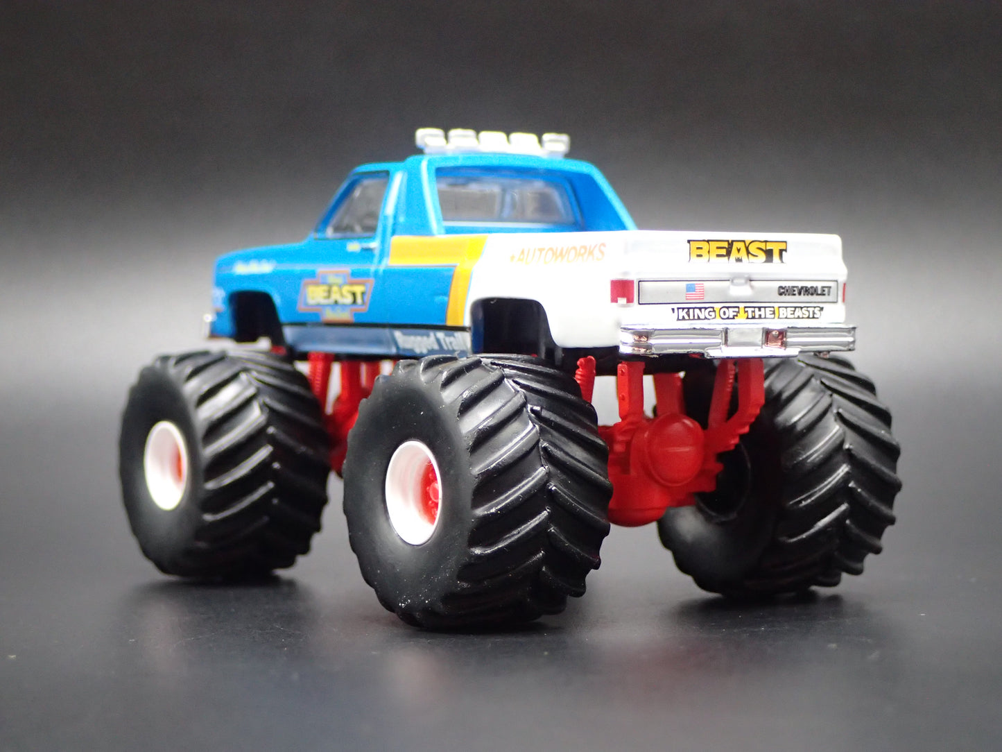 1983 CHEVY CHEVROLET C30 MONSTER TRUCK HOLMANS BEAST 1:64 SCALE DIECAST MODEL CAR