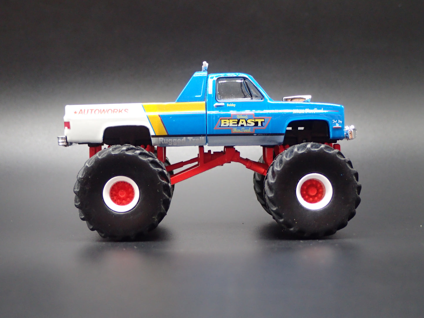 1983 CHEVY CHEVROLET C30 MONSTER TRUCK HOLMANS BEAST 1:64 SCALE DIECAST MODEL CAR