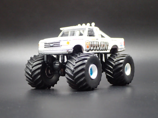 1988 88 FORD F150 MONSTER TRUCK JERSEY OUTLAW 1/64 SCALE DIECAST MODEL CAR