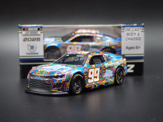 2025 25 CHEVY CHEVROLET 99 DANIEL SUAREZ THANK YOU NASCAR 1:64 DIECAST CAR