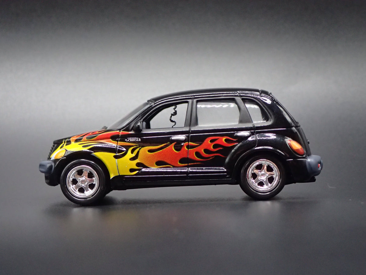 2001-2010 CHRYSLER PT CRUISER BLACK 1/64 SCALE COLLECTIBLE DIECAST MODEL CAR