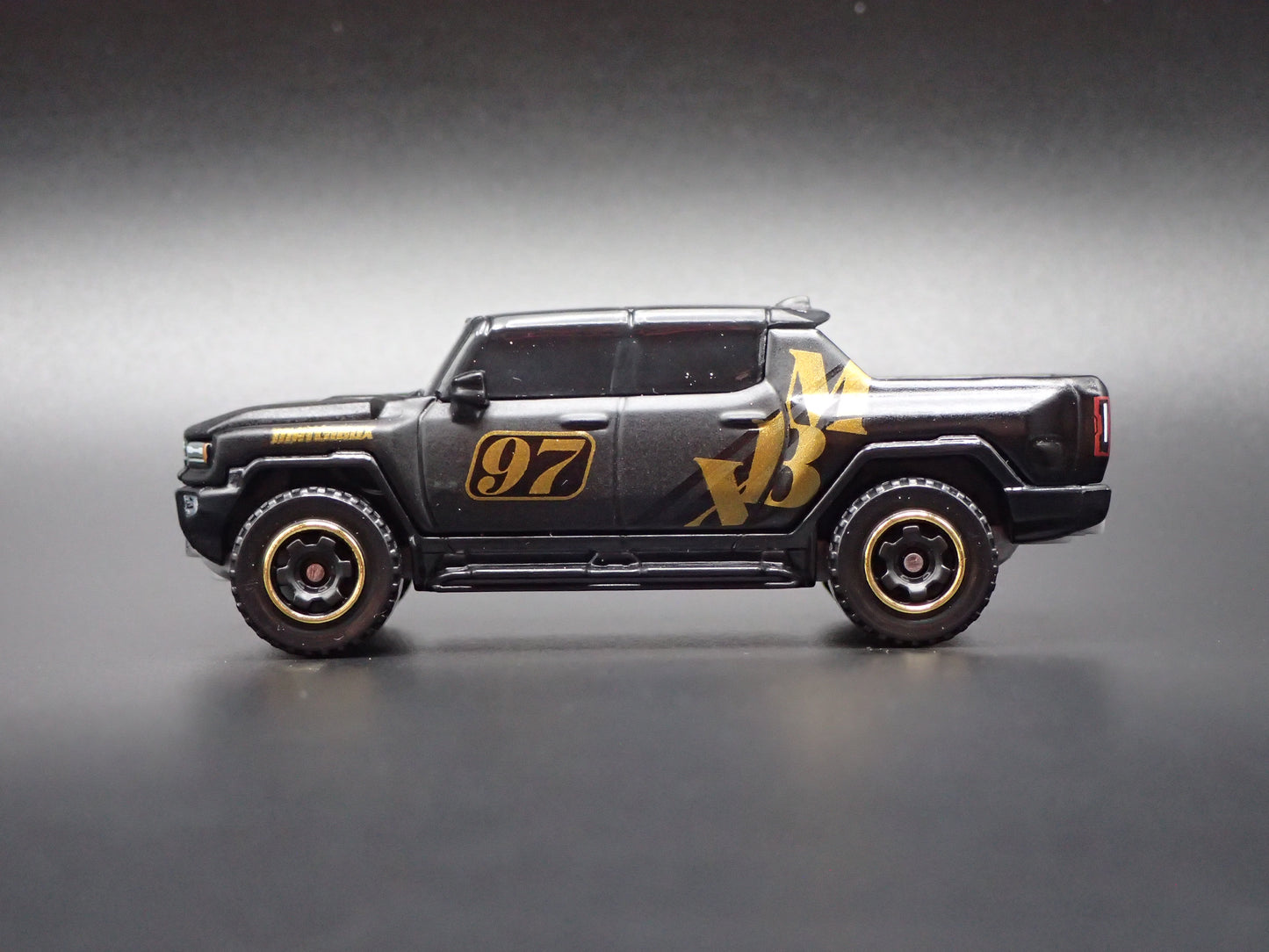 2022-2026 HUMMER EV ELECTRIC PICKUP TRUCK BLACK 1:64 SCALE DIECAST MODEL CAR