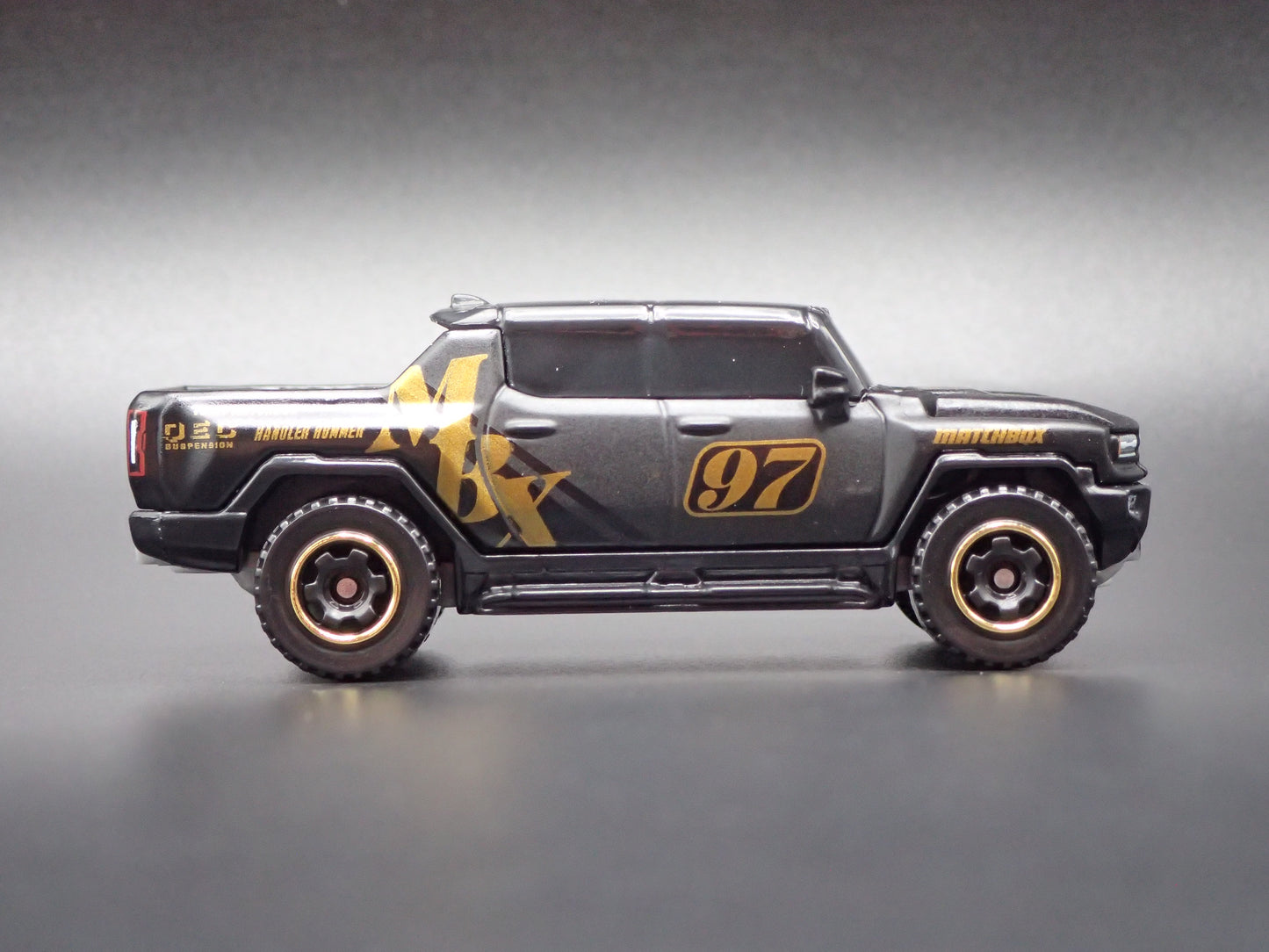 2022-2026 HUMMER EV ELECTRIC PICKUP TRUCK BLACK 1:64 SCALE DIECAST MODEL CAR