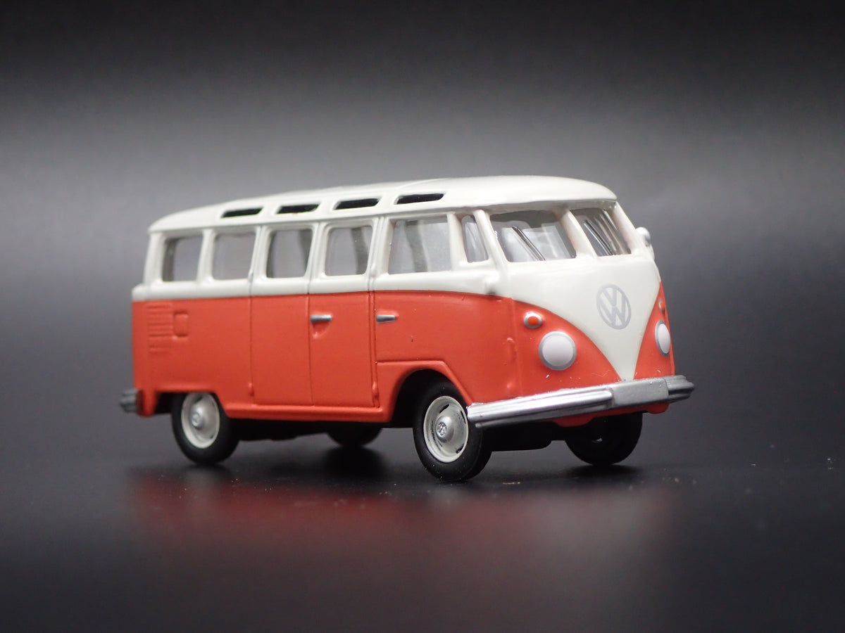 1950-1967 VW VOLKSWAGEN TYPE 2 T1 23 WINDOW BUS 1:64 SCALE DIECAST MODEL CAR