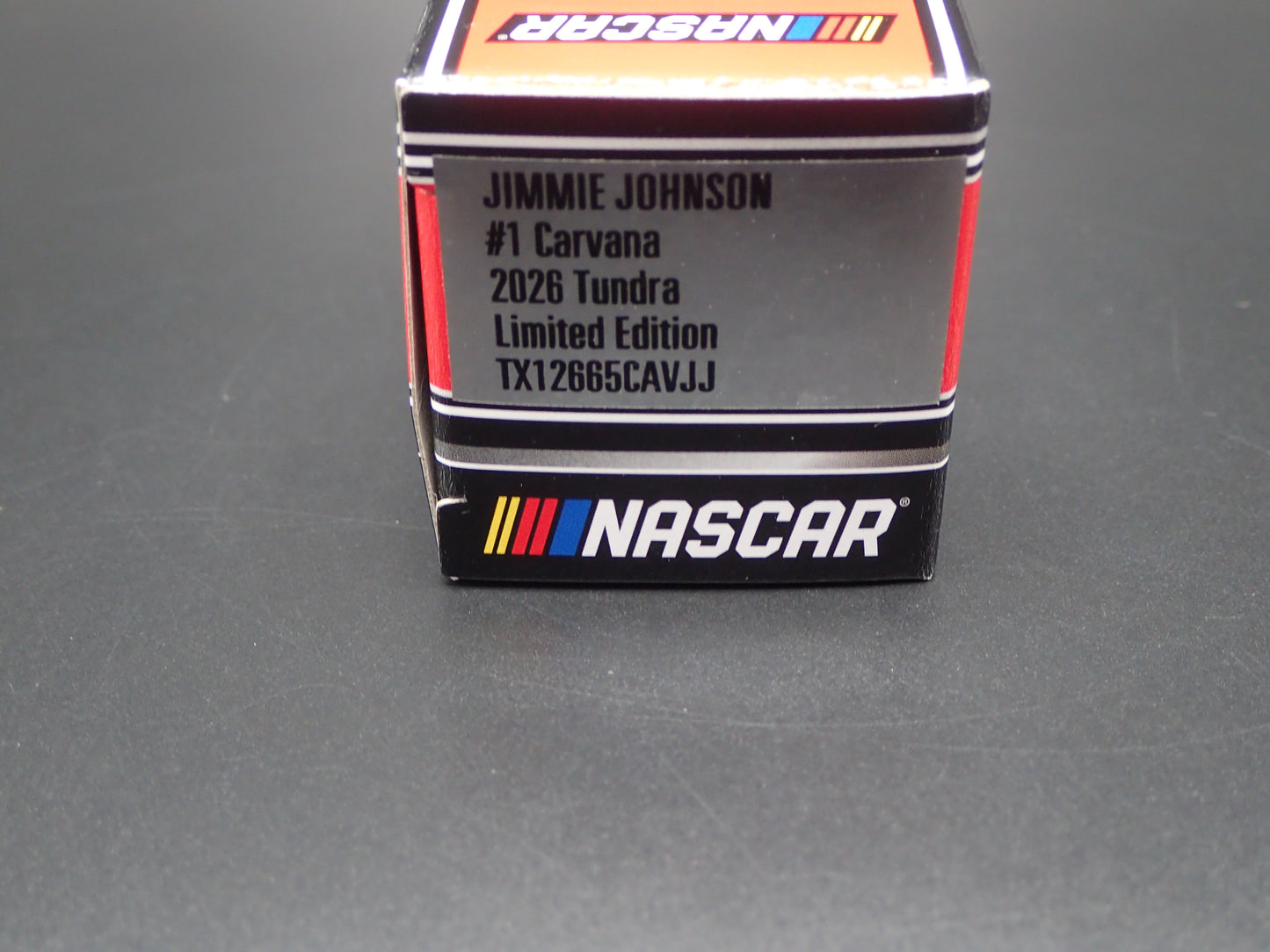 2026 26 TOYOTA TUNDRA TRUCK #1 JIMMIE JOHNSON CARVANA NASCAR 1:64 SCALE DIECAST CAR
