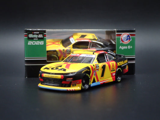 2026 CHEVROLET 1 CONNOR ZILISCH KOA NASCAR 1:64 SCALE COLLECTIBLE DIECAST CAR