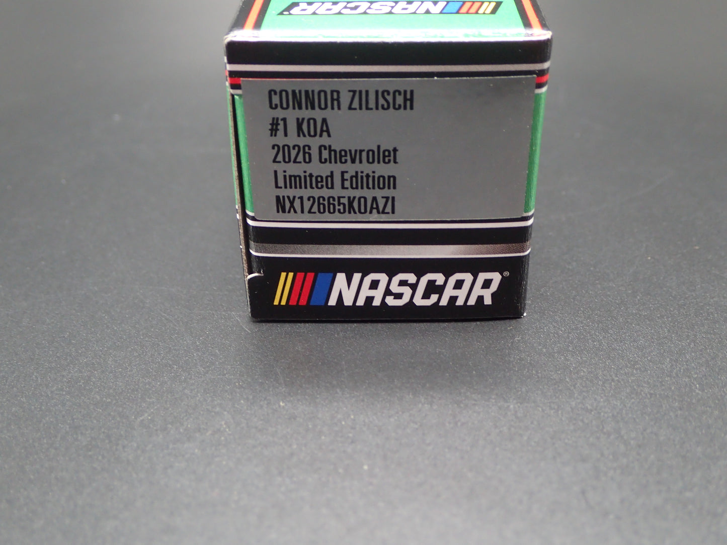2026 CHEVROLET 1 CONNOR ZILISCH KOA NASCAR 1:64 SCALE COLLECTIBLE DIECAST CAR