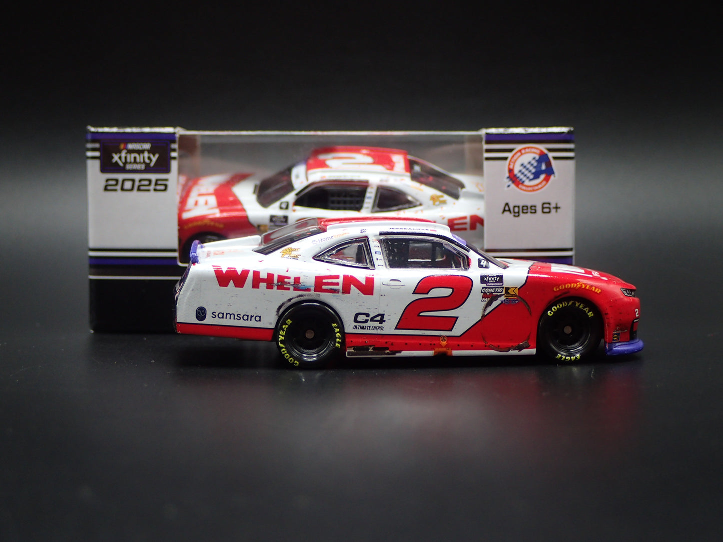 2025 25 CHEVY 2 JESSE LOVE WHELEN PHOENIX WIN NASCAR 1:64 SCALE DIECAST CAR