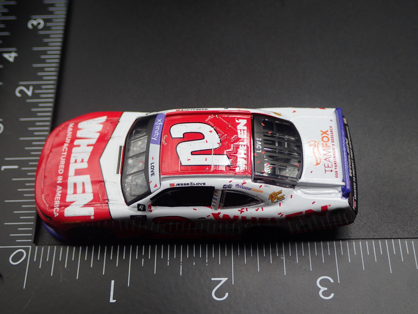 2025 25 CHEVY 2 JESSE LOVE WHELEN PHOENIX WIN NASCAR 1:64 SCALE DIECAST CAR