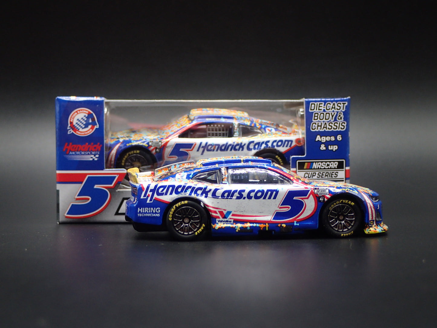 2025 25 CHEVROLET 5 KYLE LARSON HENDRICKCARS NASCAR WIN 1:64 DIECAST MODEL CAR
