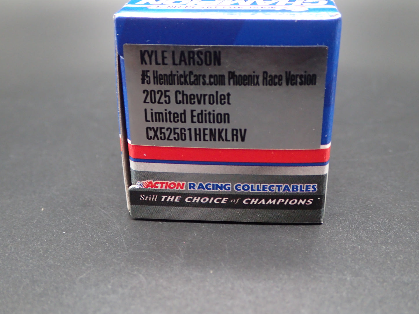 2025 25 CHEVROLET 5 KYLE LARSON HENDRICKCARS NASCAR WIN 1:64 DIECAST MODEL CAR