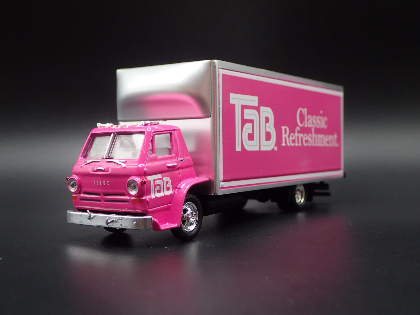 1969 69 DODGE L600 COE BOX TRUCK TAB 1:64 SCALE COLLECTIBLE DIECAST MODEL CAR