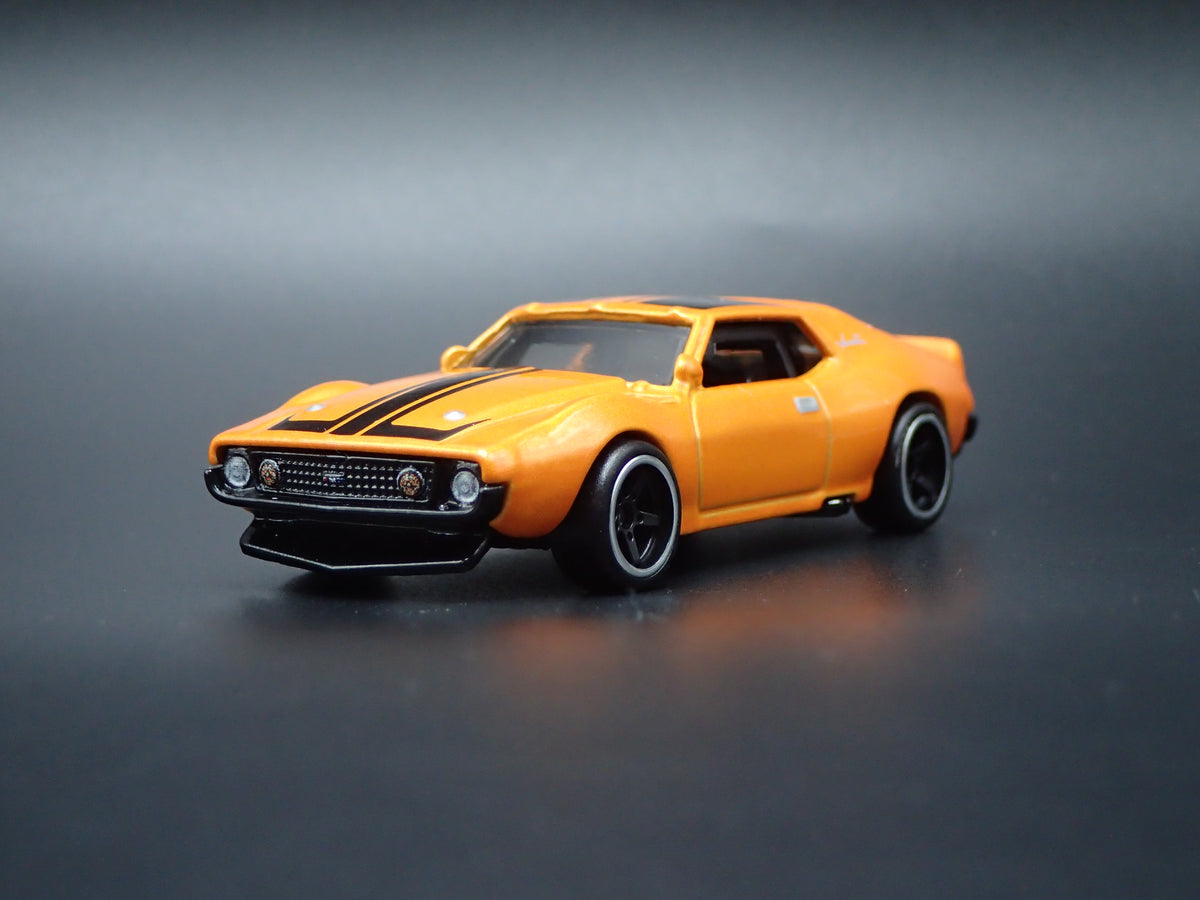 1971 71 AMC JAVELIN AMX ORANGE 1:64 SCALE COLLECTIBLE DIECAST MODEL CAR