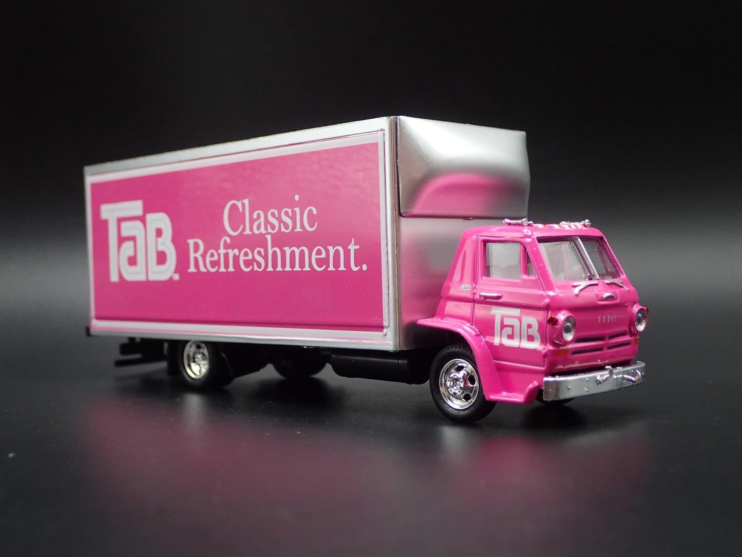1969 69 DODGE L600 COE BOX TRUCK TAB 1:64 SCALE COLLECTIBLE DIECAST MODEL CAR