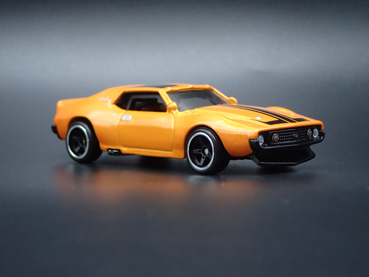 1971 71 AMC JAVELIN AMX ORANGE 1:64 SCALE COLLECTIBLE DIECAST MODEL CAR