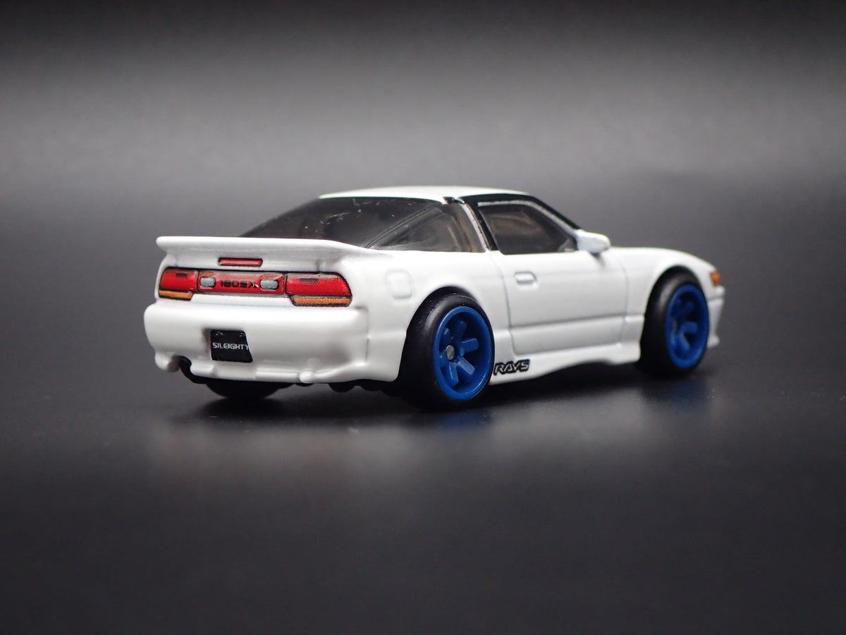 NISSAN SILEIGHTY JDM WHITE 1:64 SCALE COLLECTIBLE DIORAMA DIECAST MODEL CAR