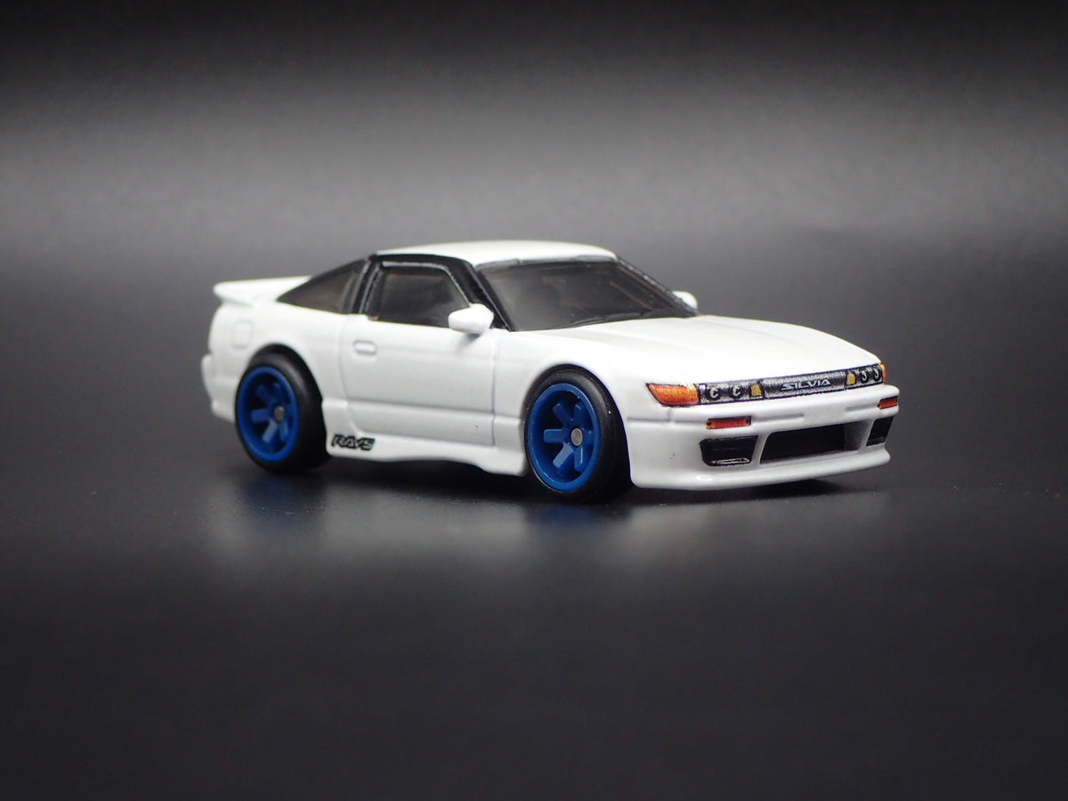 NISSAN SILEIGHTY JDM WHITE 1:64 SCALE COLLECTIBLE DIORAMA DIECAST MODEL CAR