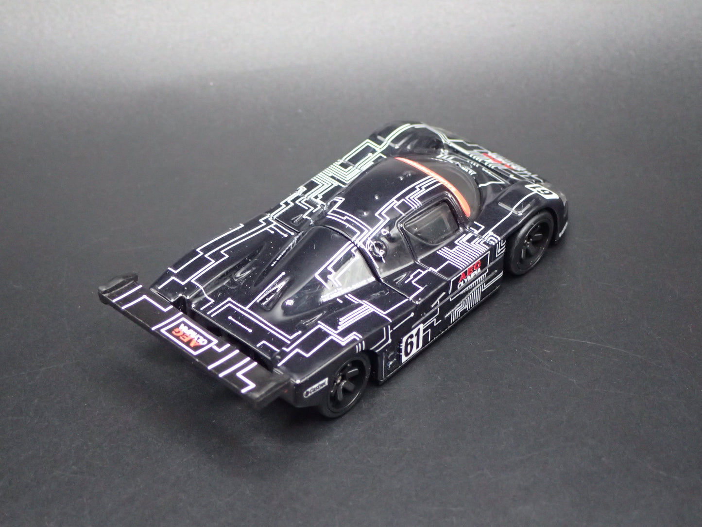 SAUBER-MERCEDES-BENZ C9 BLACK 1:64 SCALE COLLECTIBLE DIECAST MODEL CAR