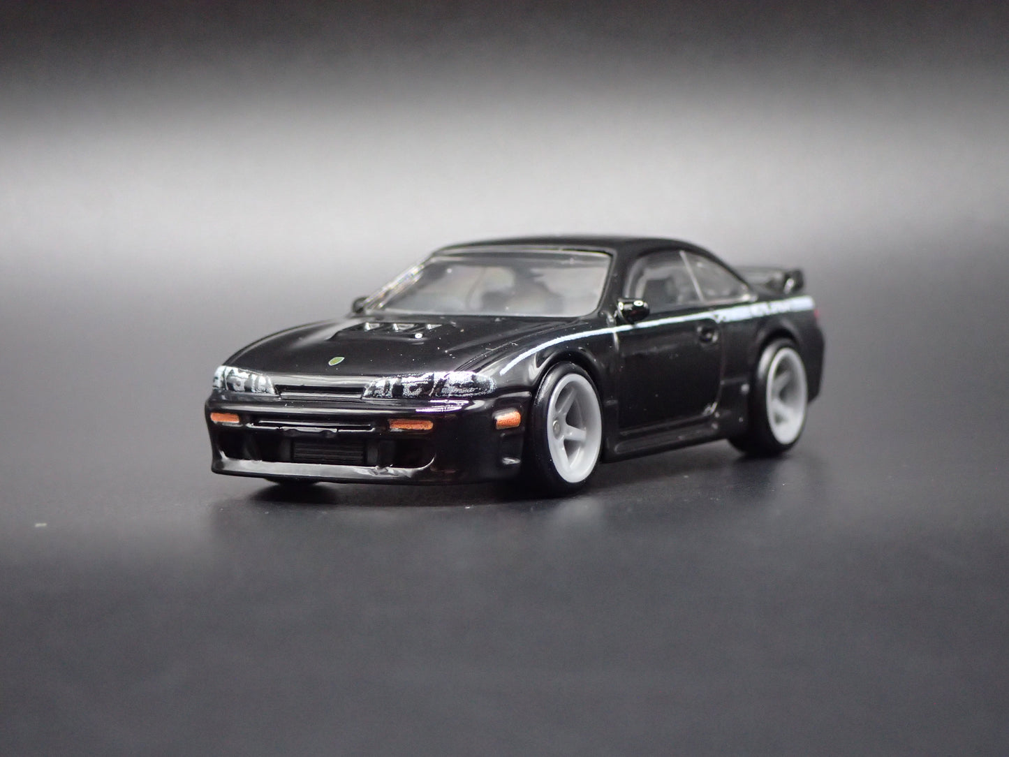 1994 94 NISSAN 270R S14 NISMO JDM BLACK 1/64 SCALE COLLECTIBLE DIECAST MODEL CAR