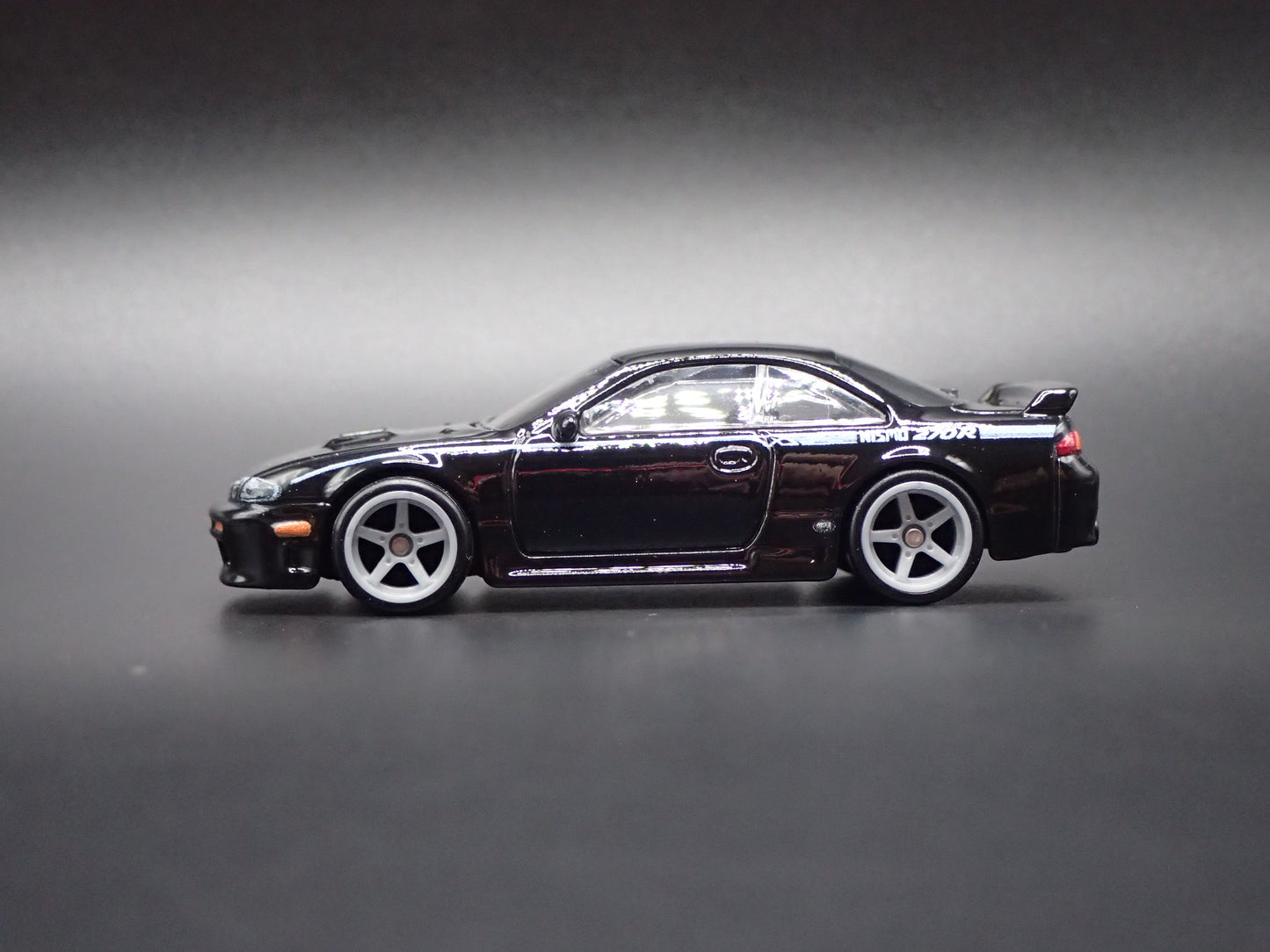1994 94 NISSAN 270R S14 NISMO JDM BLACK 1/64 SCALE COLLECTIBLE DIECAST MODEL CAR