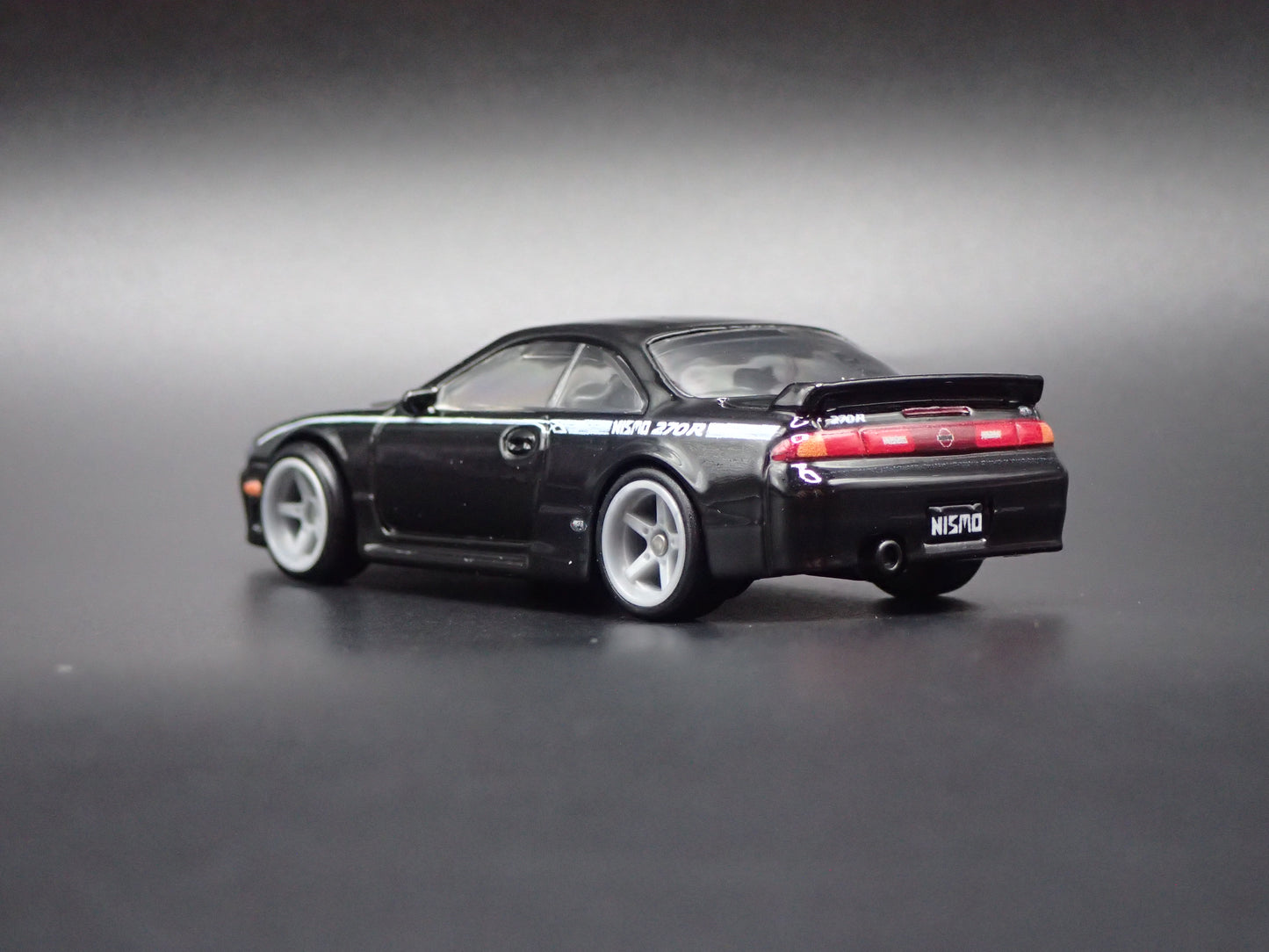 1994 94 NISSAN 270R S14 NISMO JDM BLACK 1/64 SCALE COLLECTIBLE DIECAST MODEL CAR