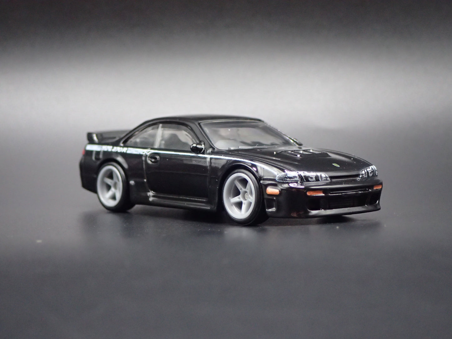 1994 94 NISSAN 270R S14 NISMO JDM BLACK 1/64 SCALE COLLECTIBLE DIECAST MODEL CAR