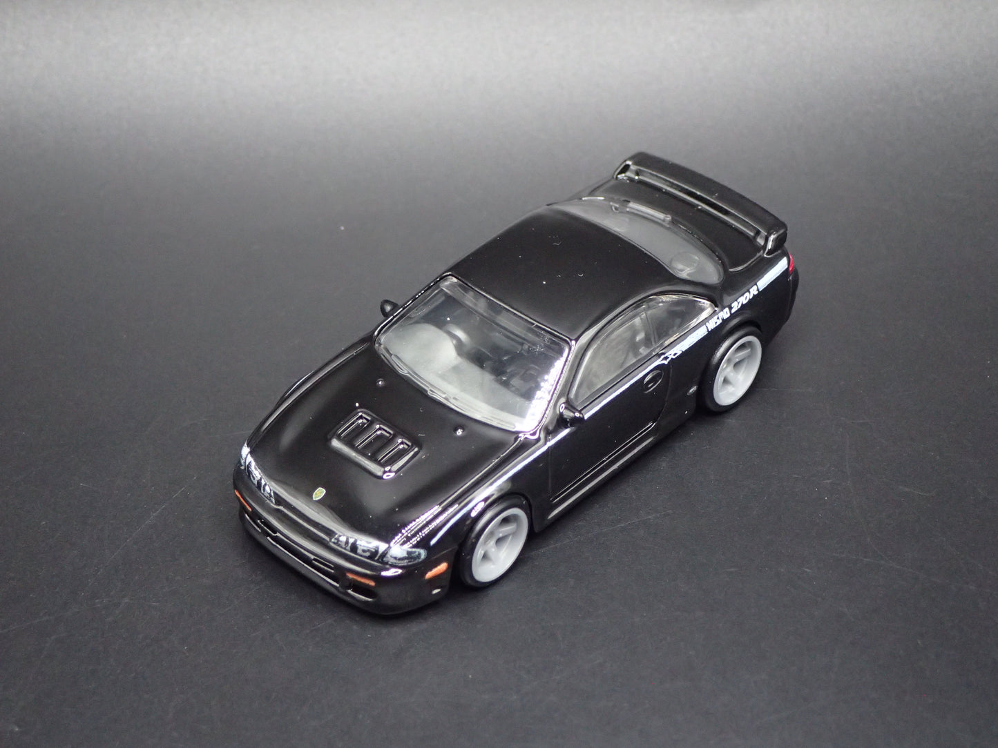 1994 94 NISSAN 270R S14 NISMO JDM BLACK 1/64 SCALE COLLECTIBLE DIECAST MODEL CAR