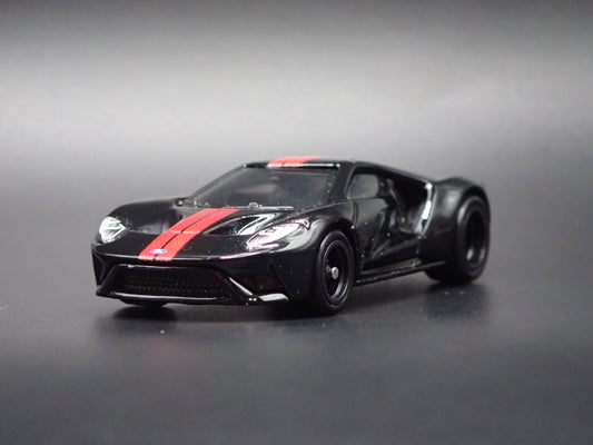 2017-2022 FORD GT SUPERCAR BLACK 1:64 SCALE COLLECTIBLE DIORAMA DIECAST MODEL CAR