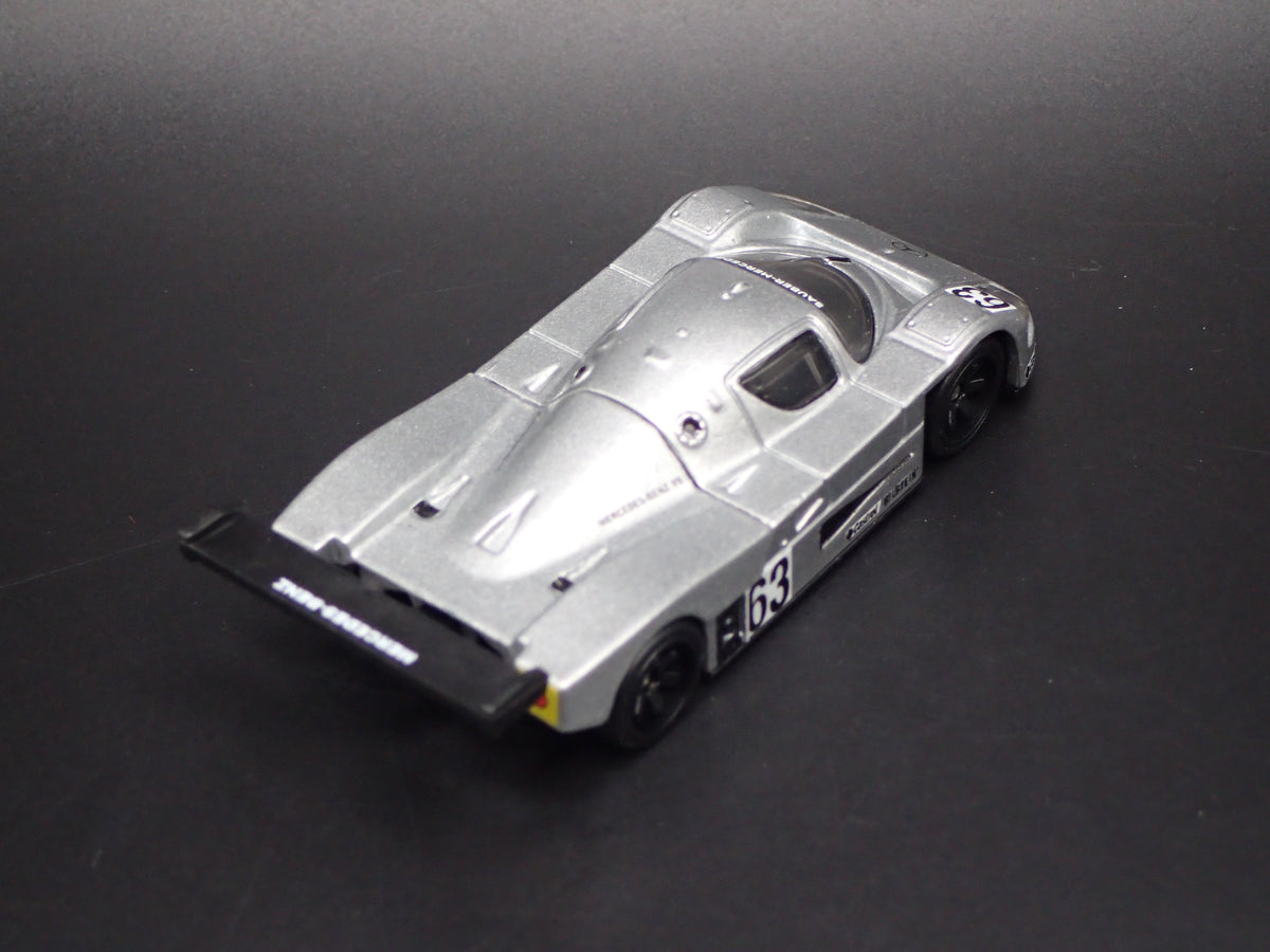 SAUBER-MERCEDES-BENZ C9 SILVER 1:64 SCALE COLLECTIBLE DIECAST MODEL CAR-Burning Rubber Toy Company