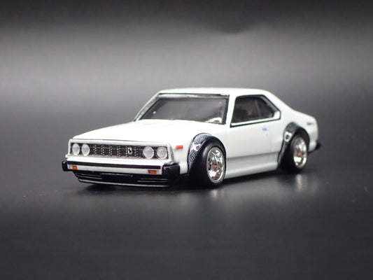 1977- 1981 NISSAN SKYLINE C210 JDM WHITE 1:64 SCALE COLLECTIBLE DIECAST MODEL CAR