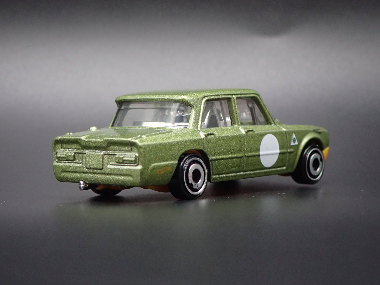 1963-1964 ALFA ROMEO GIULIA TI SUPER GREEN 1:64 SCALE DIECAST MODEL CAR