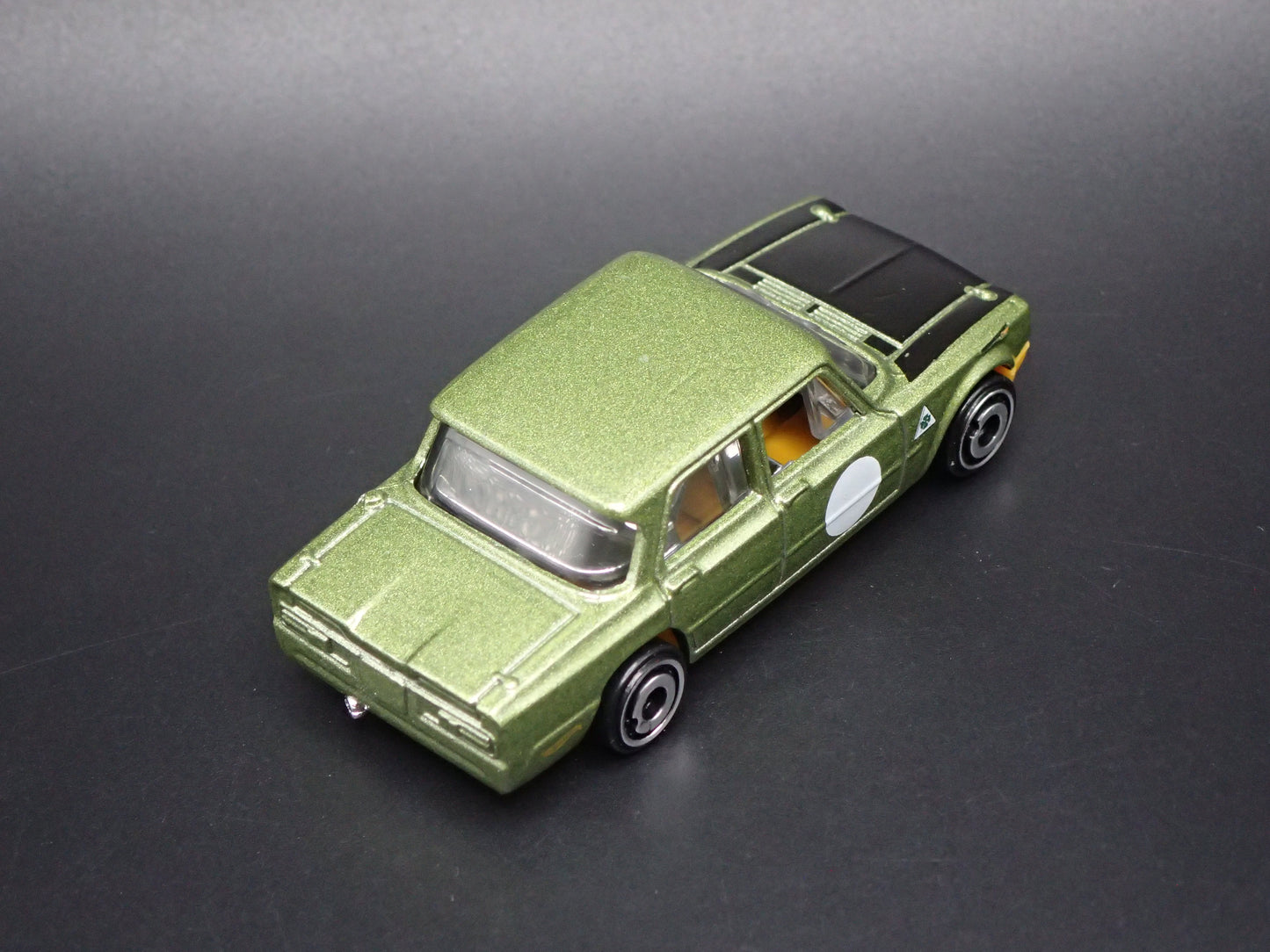 1963-1964 ALFA ROMEO GIULIA TI SUPER GREEN 1:64 SCALE DIECAST MODEL CAR