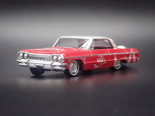 1964 64 CHEVY CHEVROLET IMPALA  SS COCA COLA 1:64 SCALE DIORAMA DIECAST CAR