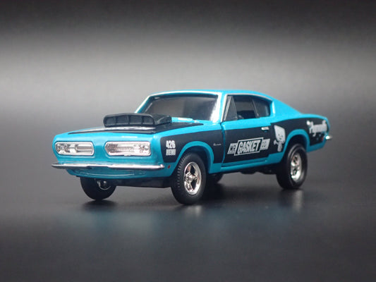 1968 68 PLYMOUTH BARRACUDA HEMI SUPERSTOCK FASTBACK 1:64 SCALE DIECAST MODEL CAR